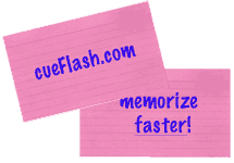 cueFlash.com Memorize Faster